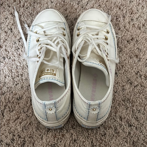 Converse Chuck Taylor Platform All Star Sneakers with Detailing - Picture 3 of 6